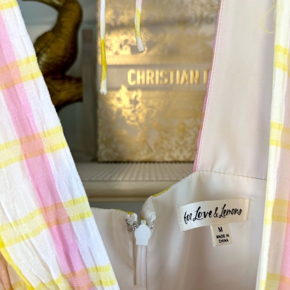 For Love & Lemons Rue Puff Sleeve Mini Dress - Picture 8 of 12